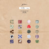 Pion Die-Cut Washi Sticker Roll: Coaster