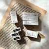 Pion Rubber Stamps: Write and Write