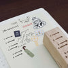 som studio 120 Film Backing Paper: Rubber Stamp