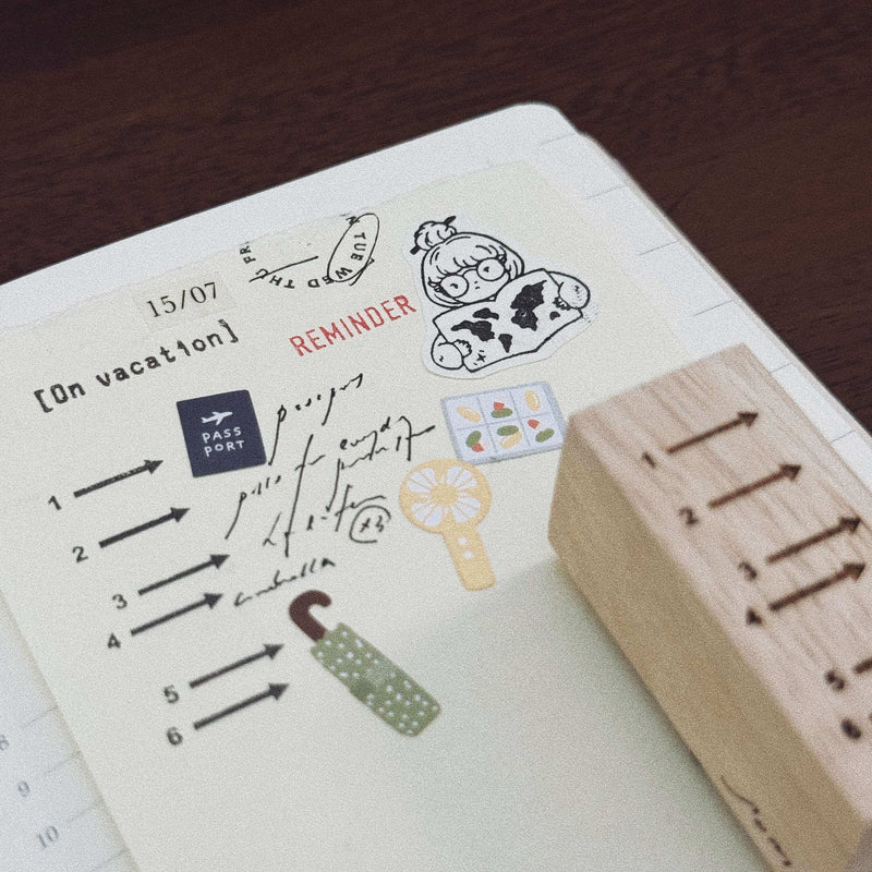 som studio 120 Film Backing Paper: Rubber Stamp