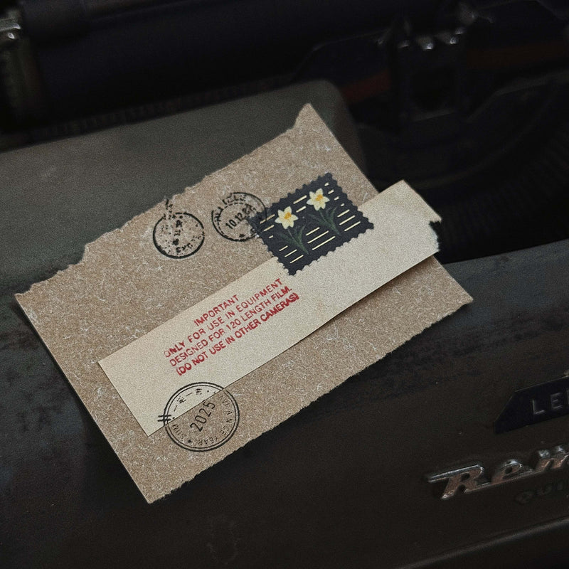 som studio 120 Film Backing Paper: Rubber Stamp