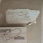 som studio 120 Film Backing Paper: Rubber Stamp
