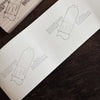 som studio 120 Film Backing Paper: Rubber Stamp
