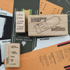 som studio 120 Film Backing Paper: Rubber Stamp