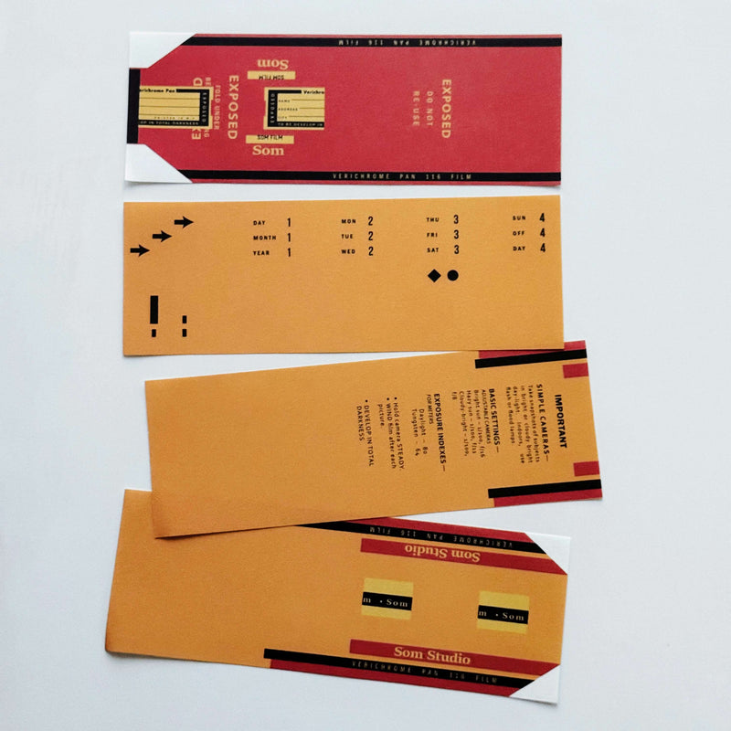 som studio 120 Film Backing Paper: Memo Pad