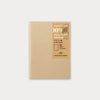 TRAVELER'S notebook Refill // 009 Kraft Paper Notebook (Passport Size)