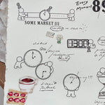 SOMe Market 3.0: Documenting Time Washi Sticker Sheet