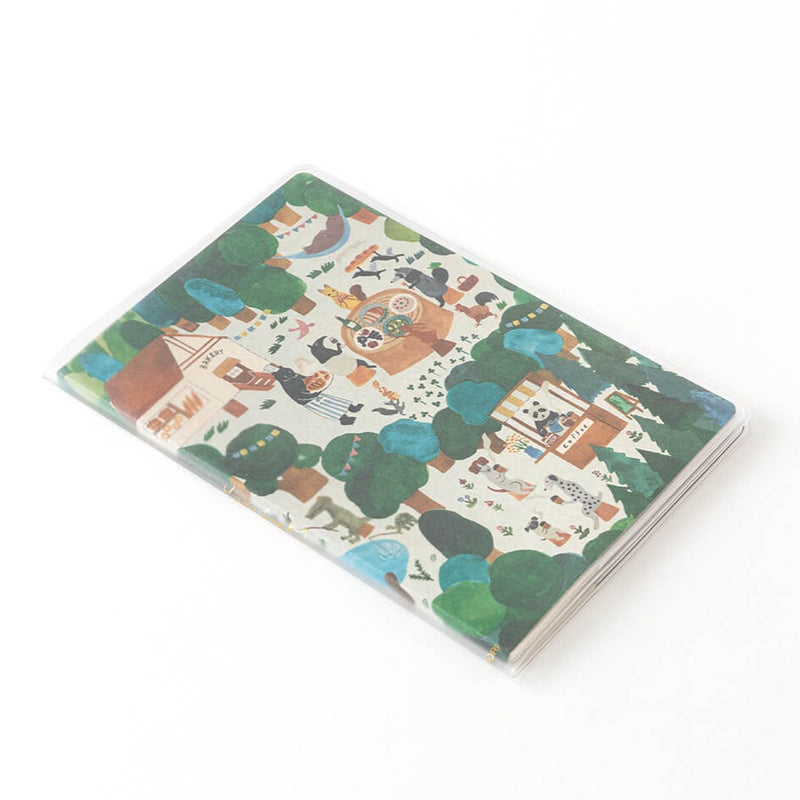 MD Yuru Log Notebook Clear Cover