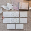 Embossed Cards with Envelope Set