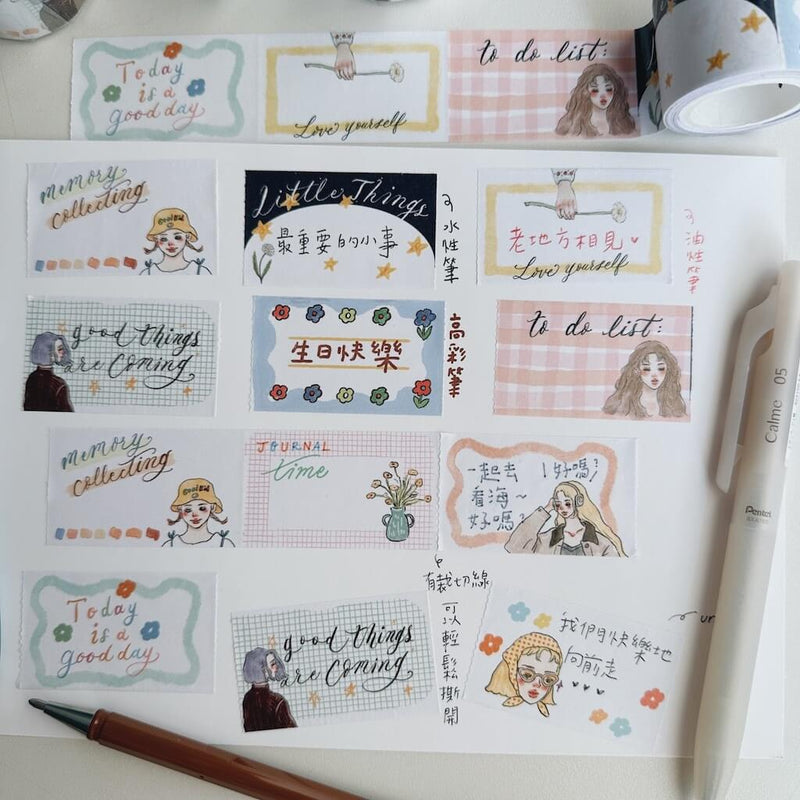 LDV Sticky-Memo Roll: Today is a good day