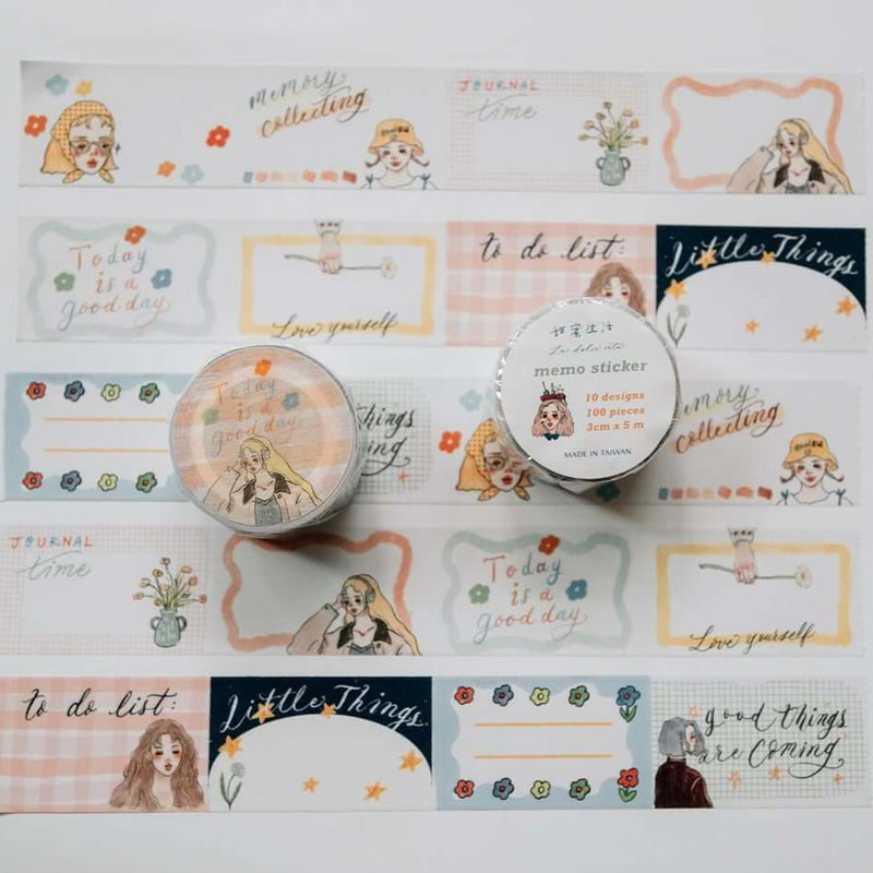 LDV Sticky-Memo Roll: Today is a good day