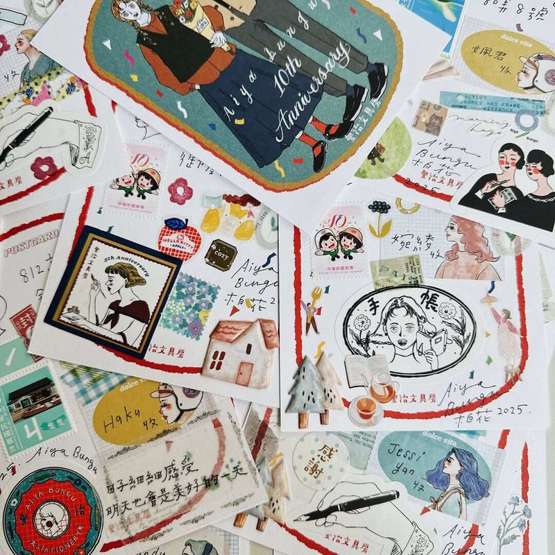 LDV Sticker Set: Aiya Bungu 10th Anniversary