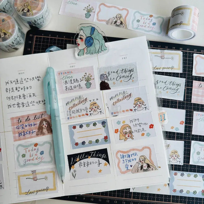 LDV Sticky-Memo Roll: Today is a good day