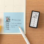 MD Ojisan 30th Anniversary: Paintable Stamp (Half Size) // To Do List