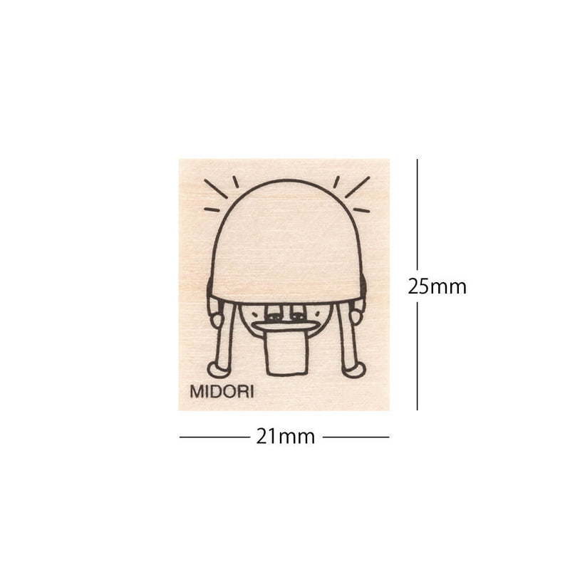 MD Ojisan 30th Anniversary Wooden Stamp B