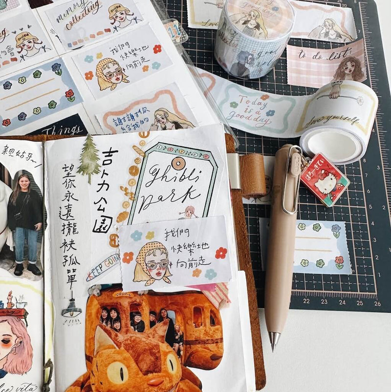 LDV Sticky-Memo Roll: Today is a good day