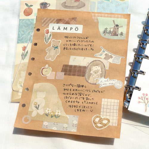 Lampo Sticker - Morning with Bear