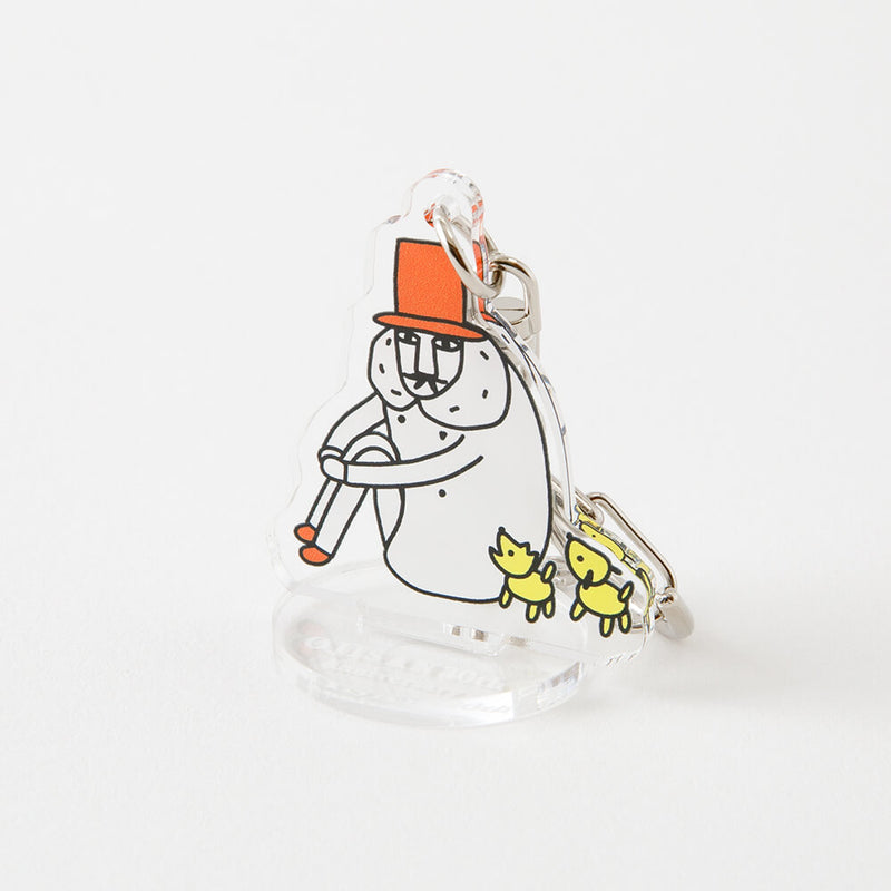 MD Ojisan 30th Anniversary: Acrylic Keychain // Sitting Cross-Legged