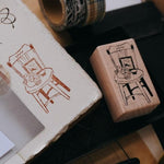 OURS Rubber Stamp - On the Chair