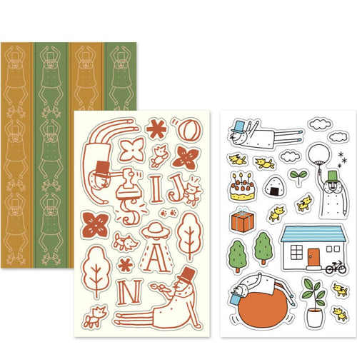 MD Ojisan 30th Anniversary: Decoration Stickers // A