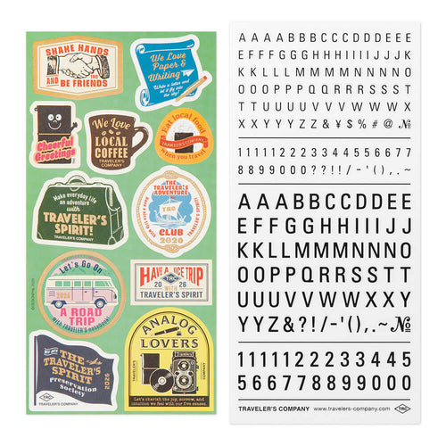 TRAVELER’S notebook 2026 Sticker Set