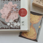 som x bighands Rubber Stamp: Dancing in the Garden of Time