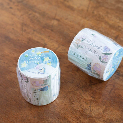 kin.iro.hitode Petit Sticky-Memo Roll | A Girl’s Day