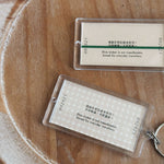 SOMe Market 4.0: Acrylic Ticket Keychain
