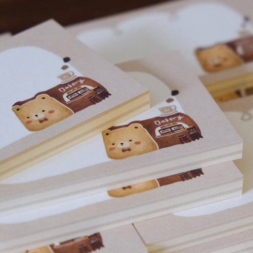 Bearkery Memo Pads