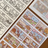 Hatsu Midori Sticker - Corner Series with Four Seasons