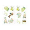 MD Decoration Stickers - Yellow Green