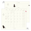 MD Notebook Diary 2025 - Cat (Beige)