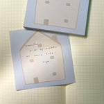 Hatsu Midori Memo Pad - Houses