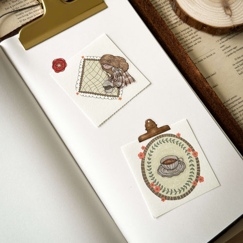 shō Little Happiness Die-Cut PET Tape - A Vintage Dream