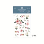 MU Crystal Print-On Sticker - 004 Roses Bouquets
