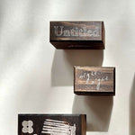 Pion Rubber Stamp: night, night