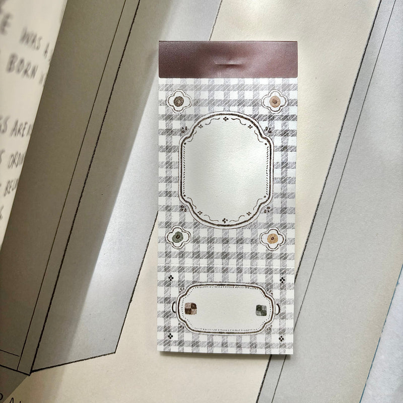 Pion Memo Pad: Sweets & Confectionery