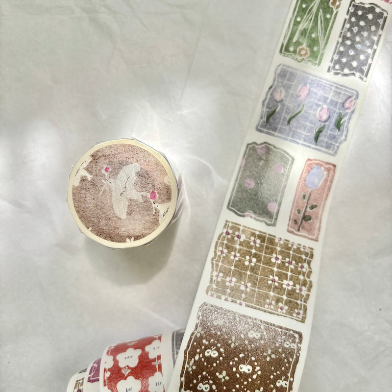 Pion Die-Cut Washi Sticker Roll: Candy Paper