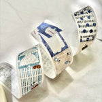 Pion Die-Cut Washi Sticker Roll: Ten Parts