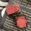 Pion Rubber Stamp: Egg Flower