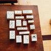 LDV Rubber Stamp: 午睡,喝茶,下廚,走路 (Afternoon naps, Sipping tea, Cooking, Walking)
