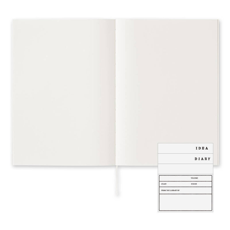 MD Notebook Cotton (Blank) A5/A5 Square