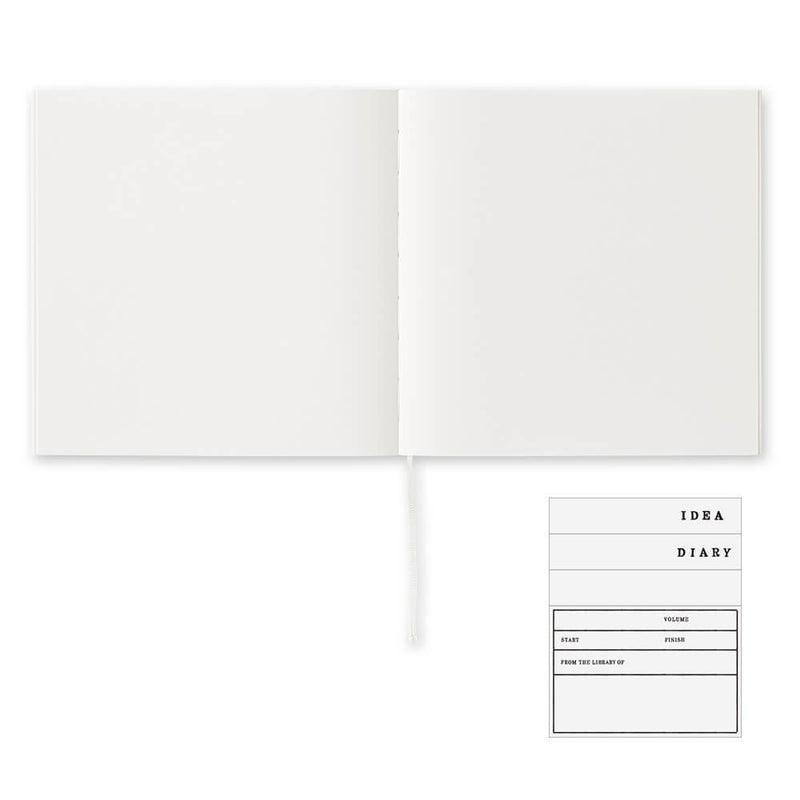 MD Notebook Cotton (Blank) A5/A5 Square