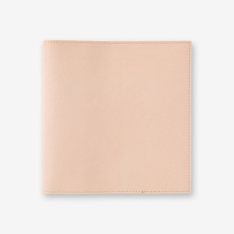 Goat Leather Cover for MD Notebook (A5 Square)