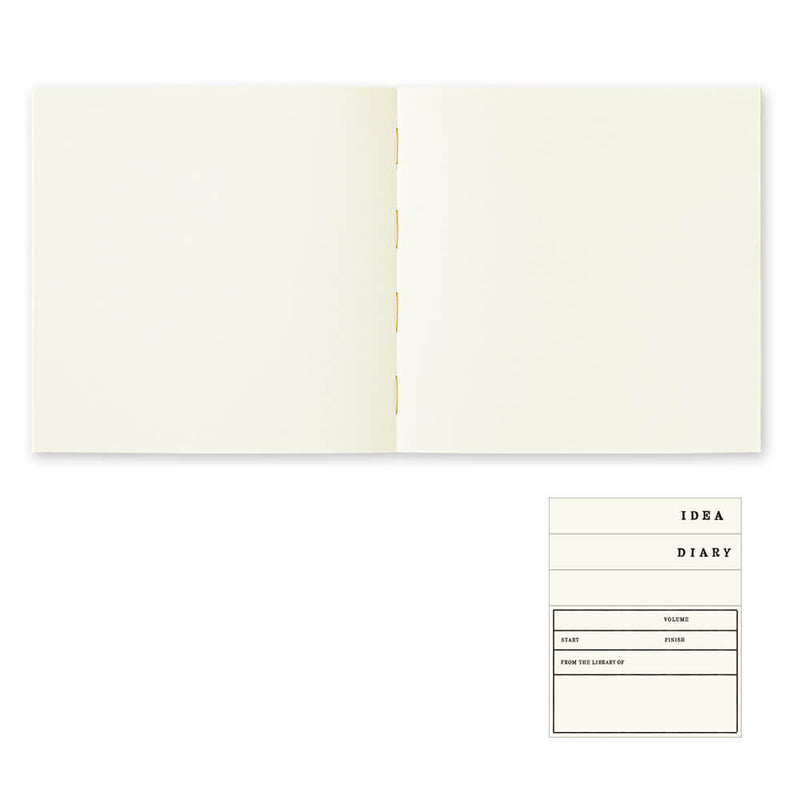 MD Notebook Thick (Blank) A5/A5 Square