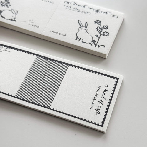 a kind of cafe Perforated Memo Pad | Ticket Notes