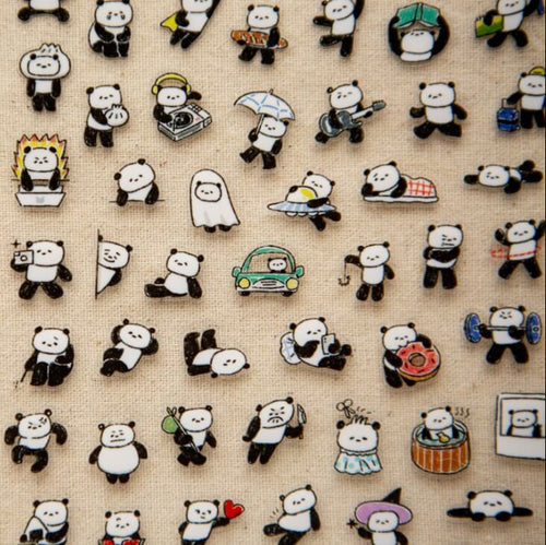 OURS Sticker Sheet - PANDA!PANDA!