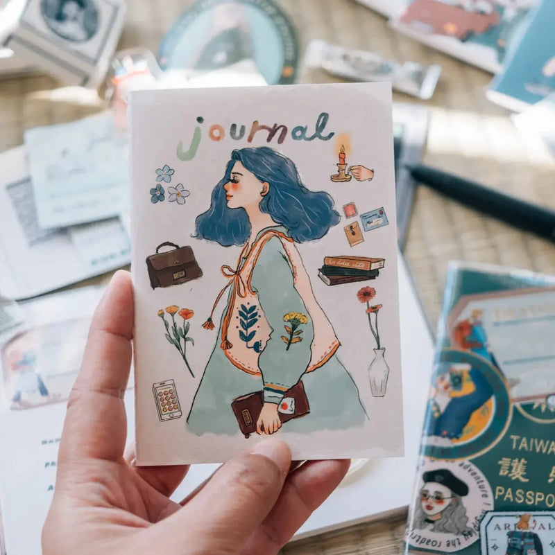 La Dolce Vita Passport Notebook: Journal Girl