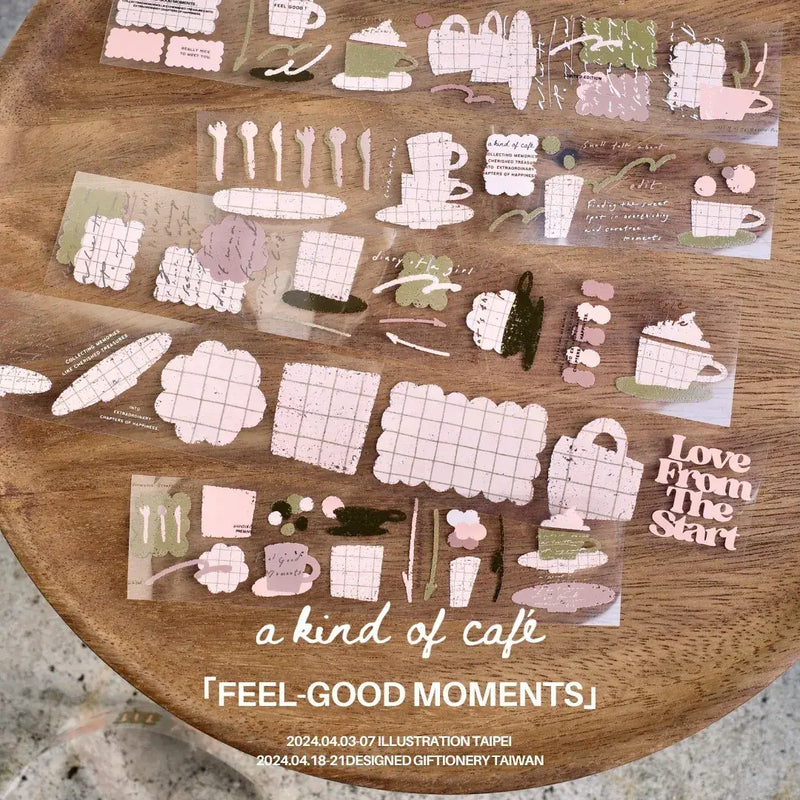 a kind of cafe PET Tape | A Leisurely Afternoon