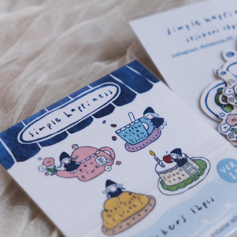 Simple Happiness Sticker Pack